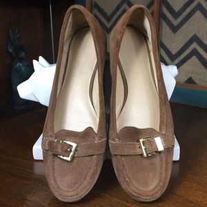 Michael Kors camel color loafers